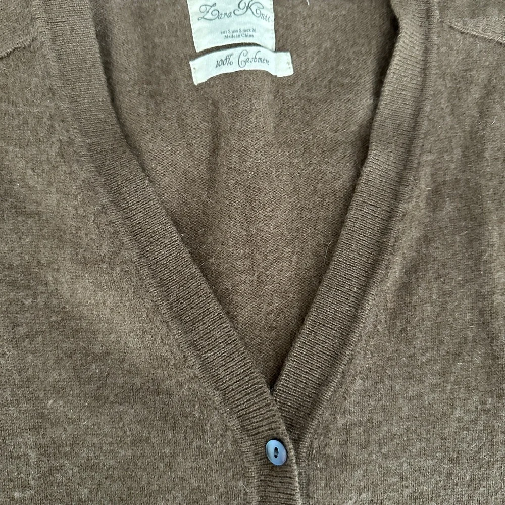 Zara Cashmere cardigan - Picture 2 of 3